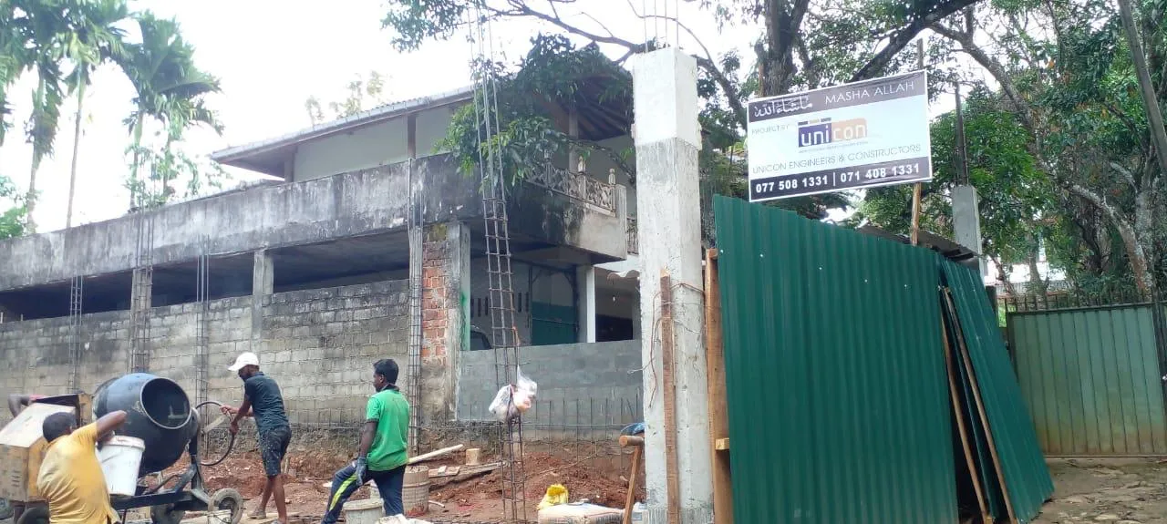 Professional house builders Kandy project