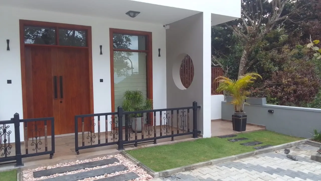Modern House Exterior - Front Entrance