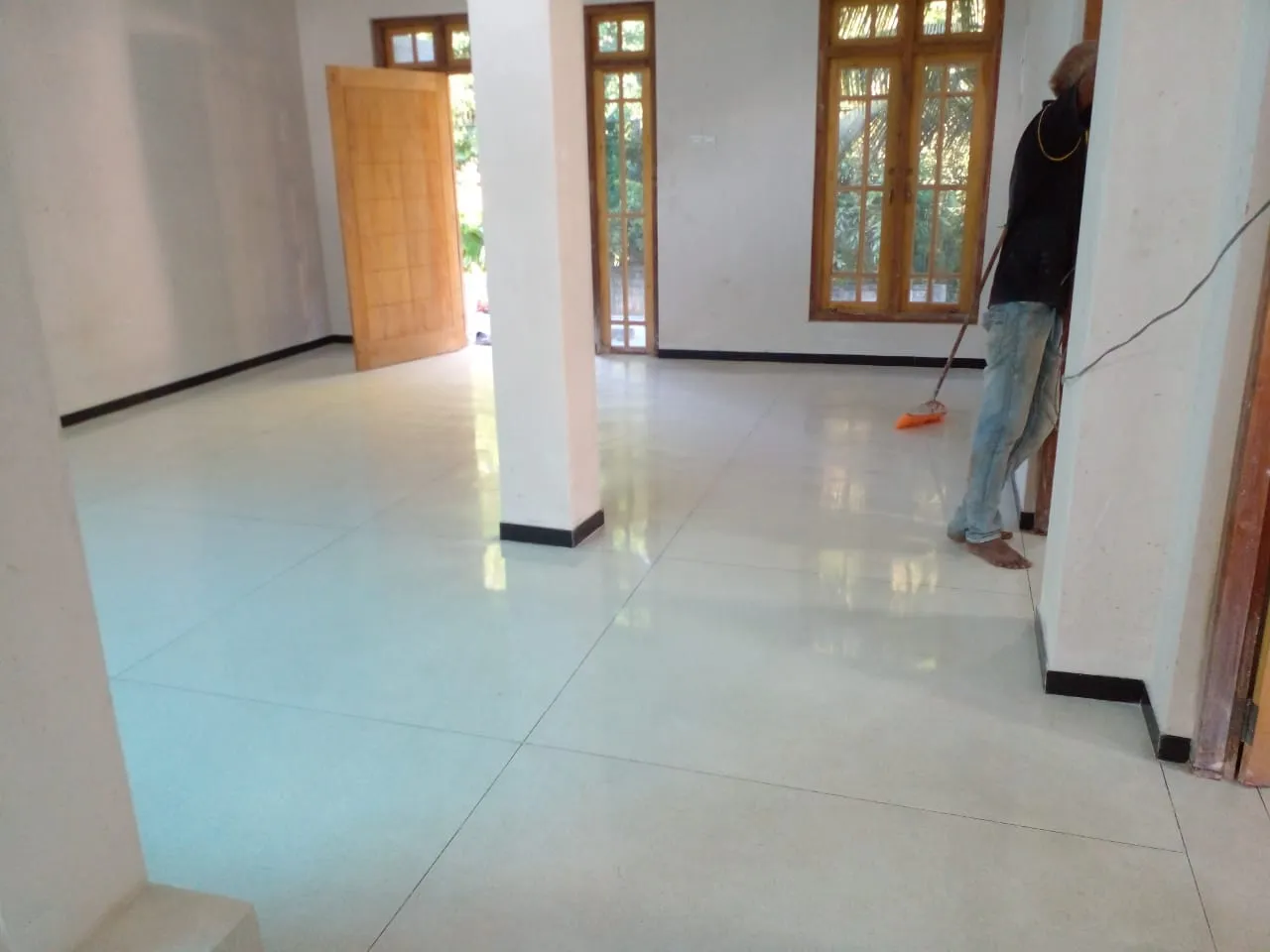 Spacious Living Room Interior